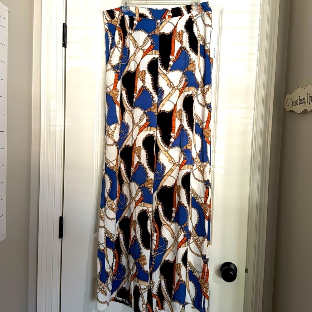 NWT JustFab wide leg dress trousers XL
